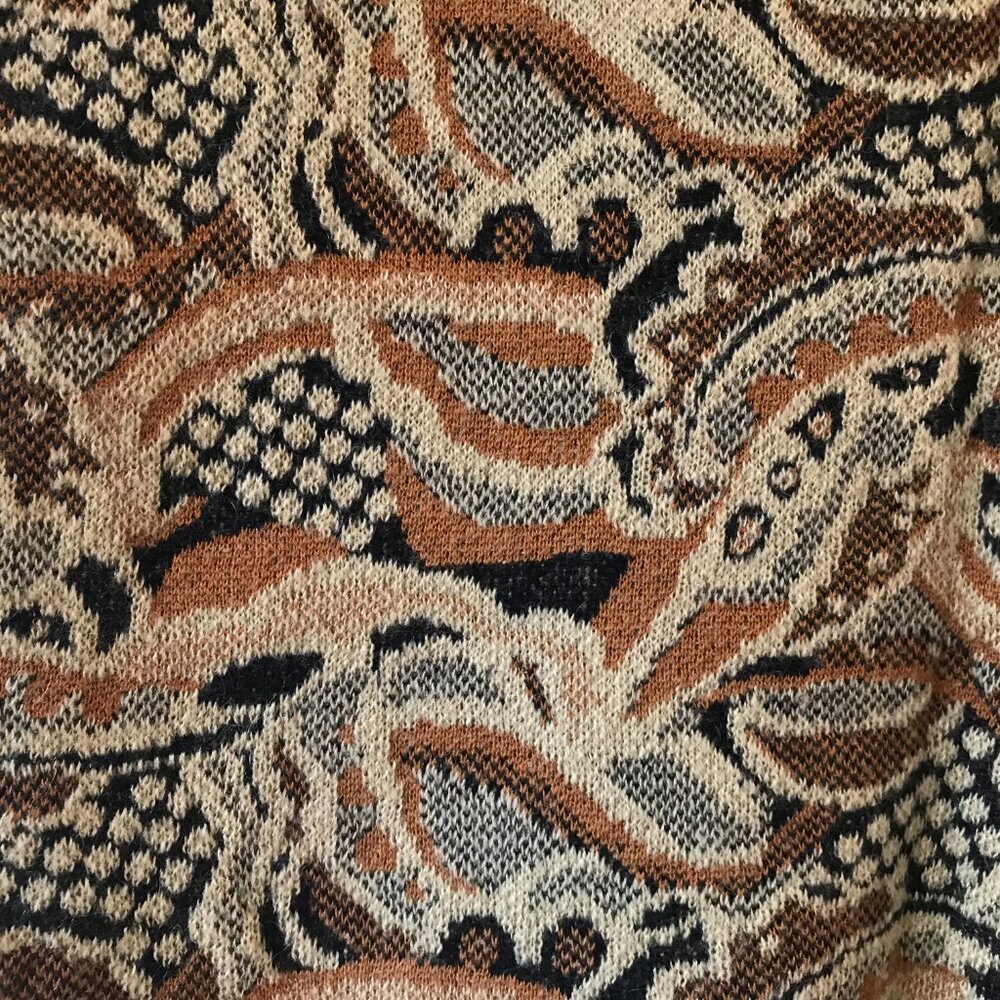 Anthropologie | Sparrow Abstract Forest Knit Sweater Skirt M - Picture 5 of 11